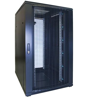 Baie de serveur 27U avec porte perforée 800x1000x1400mm (LXPXH)