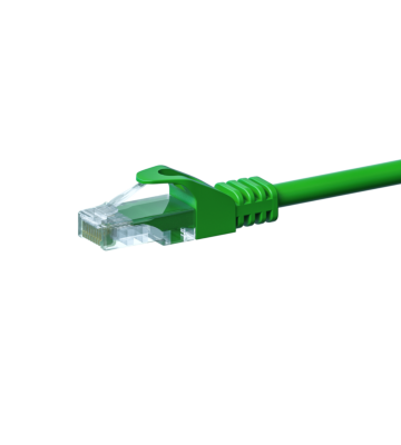 Câble CAT5e UTP CCA vert - 2m