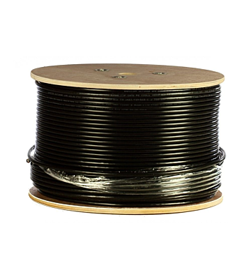 DANICOM CAT7 S/FTP 305 m Câble extérieur rigide sur bobine - PE (Fca)