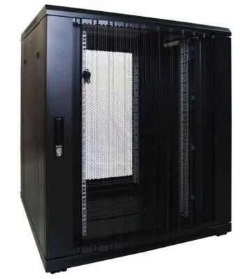 Baie de serveur 18U avec porte perforée 800x800x1000mm (LXPXH)