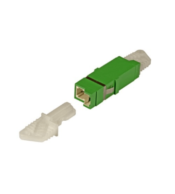 Coupleur Keystone Singlemode E2000-E2000 Simplex Vert