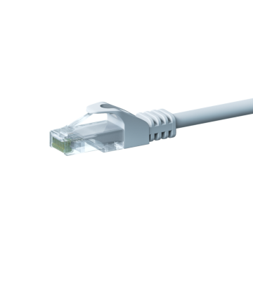 Câble Cat5e UTP 100% cuivre blanc - 30m