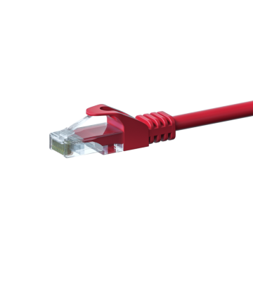 Câble Cat5e UTP 100% cuivre rouge - 3m