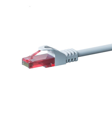 Câble CAT6 UTP 100% cuivre blanc - 3m