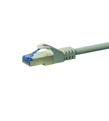 Câble CAT6A S/FTP (PIMF) 100% cuivre gris - 10m