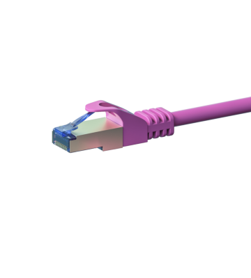 Câble CAT6A S/FTP (PIMF) 100% cuivre rose - 20m