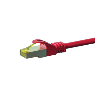 Câble CAT7 SFTP / PIMF Rouge - 50m