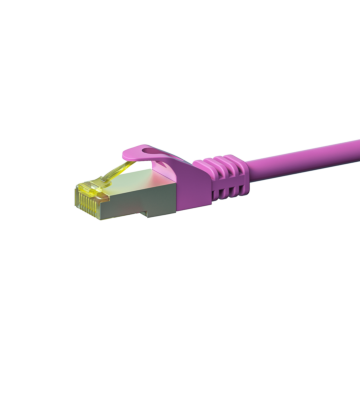 Câble CAT7 SFTP / PIMF Rose - 10m