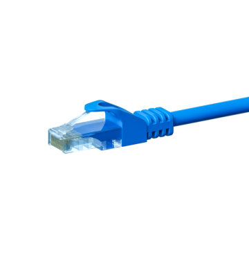 Câble CAT5e UTP CCA bleu - 20m