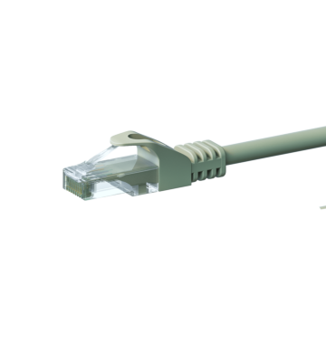 Câble CAT6 UTP CCA gris - 1.50m