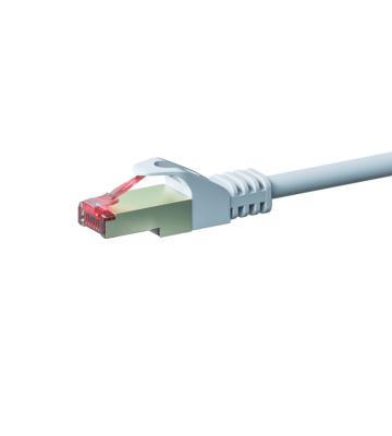 Câble CAT6 SSTP / PIMF Blanc - 0.50m