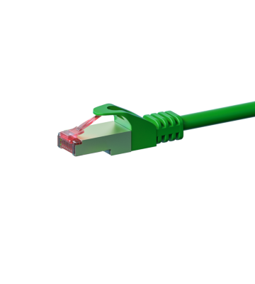 Câble CAT6 SSTP / PIMF Vert - 3m