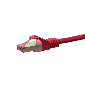 Câble CAT6 SSTP / PIMF Rouge - 20m
