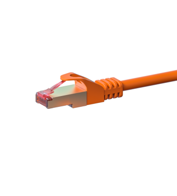 Câble CAT6 SSTP / PIMF Orange - 3m