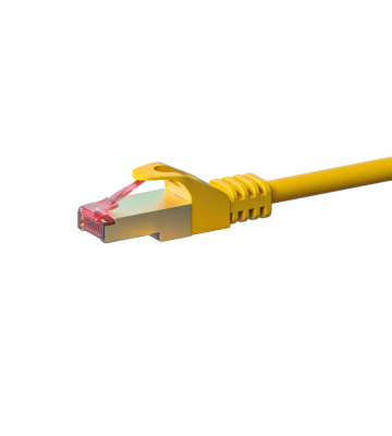 Câble CAT6 SSTP / PIMF Jaune - 1.50m