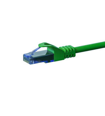 Câble CAT6A UTP 100% cuivre vert - 0.50m