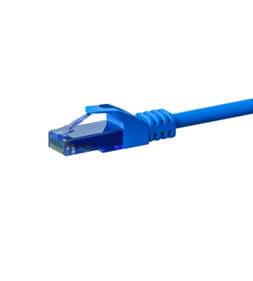 Câble CAT6A UTP 100% cuivre bleu - 20m