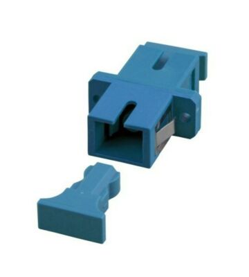 Coupleur Singlemode SC-SC Simplex Bleu
