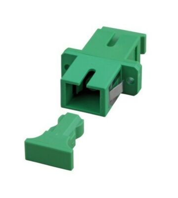 Coupleur Singlemode SC-SC Simplex Vert