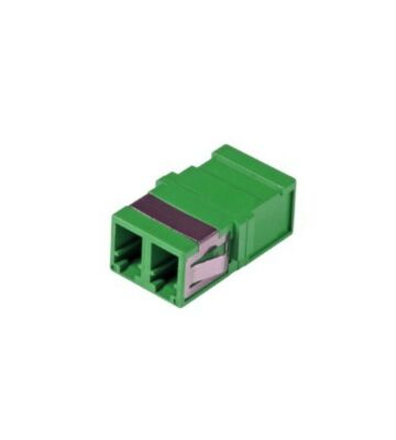Coupleur Keystone Singlemode LC-LC Duplex Vert