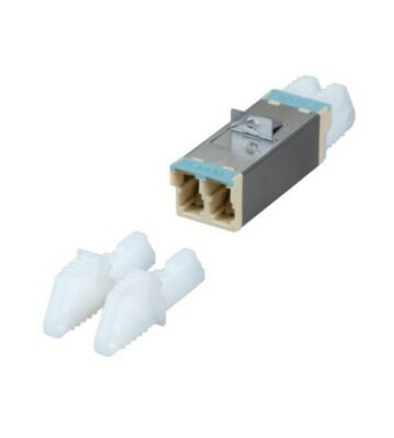 Coupleur multimode E2000-E2000 Duplex Turquoise