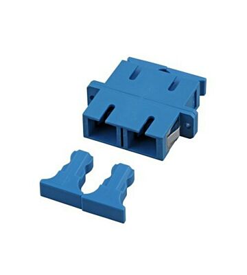 Coupleur Singlemode SC-SC Duplex Bleu