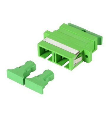 Coupleur Singlemode SC-SC Duplex Vert