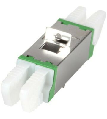 Coupleur Singlemode E2000-E2000 Duplex Vert