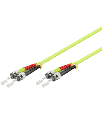 Câble à fibre optique ST-ST OM5 (optimisé pour laser) 10 m
