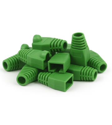 DANICOM Manchon de câble RJ45 vert - 10 pièces