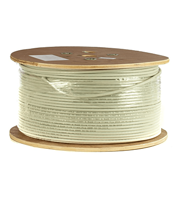 DANICOM CAT6A 100% cuivre S/FTP 500m câble sur bobine rigide - LSZH (Cca)