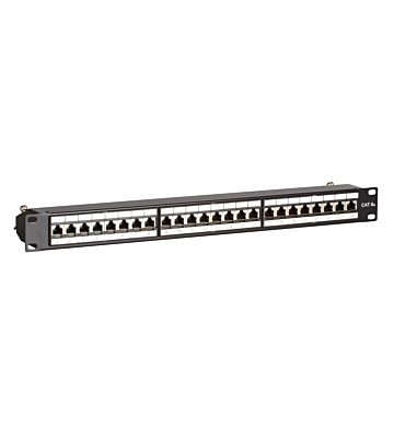 Panneau de brassage CAT6A STP - 24 ports