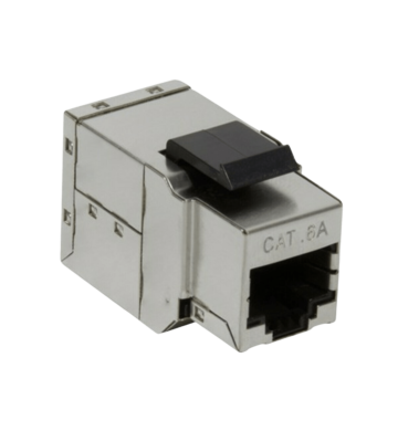 Connecteur Keystone femelle femelle Cat6A STP - RJ45
