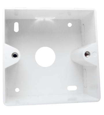 Boîtier en saillie pour cadre, blanc