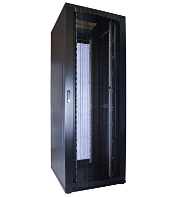 Baie de serveur 47U avec porte perforée 800x1200x2200mm (LxPxH)