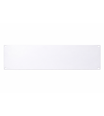 Panneau de recouvrement 19 pouces - 3U blanc