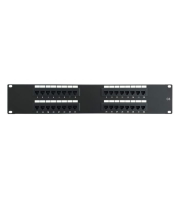 Panneau de brassage CAT6 UTP - 32 ports - 2U