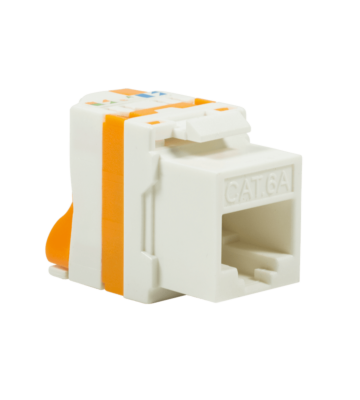 Connecteur Keystone Cat6A UTP - Twold Twet Twist
