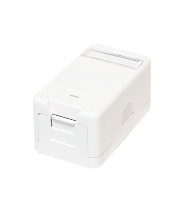 Boîtier média Keystone 1 port