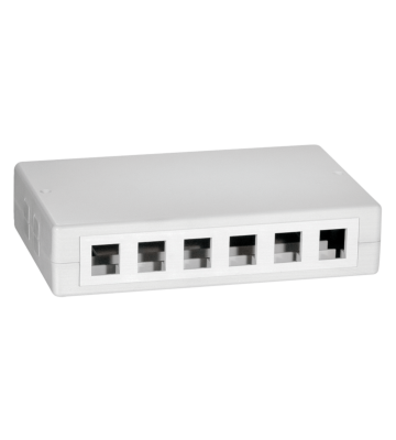 Boîtier média Keystone 12 ports