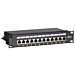 Panneau de brassage de 10 pouces FTP CAT6 - 12 ports