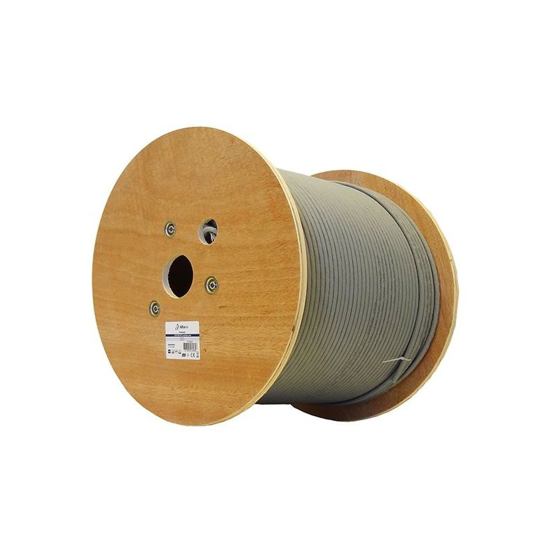 Alfaco Cat6 UTP 500m installatiekabel 500MHz op rol stug 100% koper LSZH (Eca)