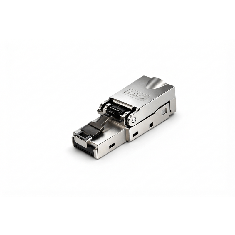 Connecteur RJ45 CAT7 S/FTP - pour câble rigide - sans outil 
