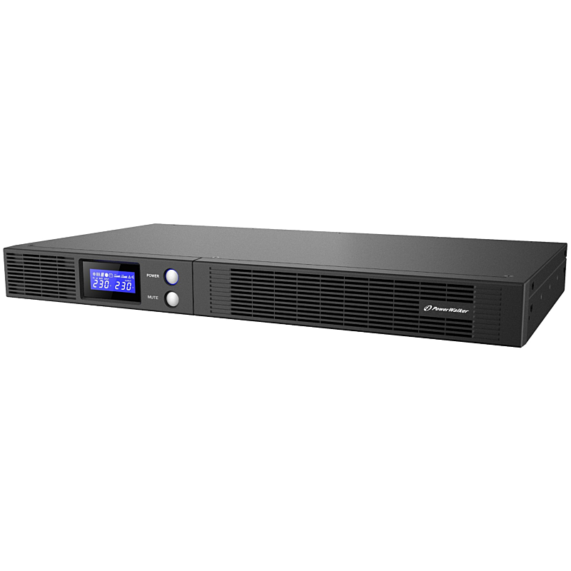 UPS PowerWalker Line-Interactive avec onde sinusoïdale pure 500VA R 1U
