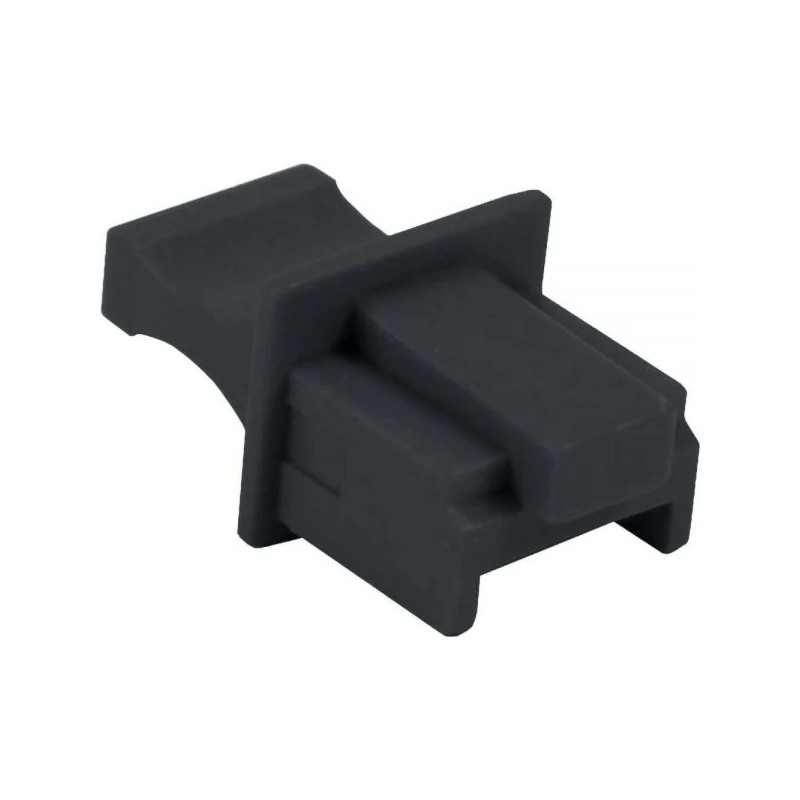 Cache pour ports RJ45 inutilisés - noir