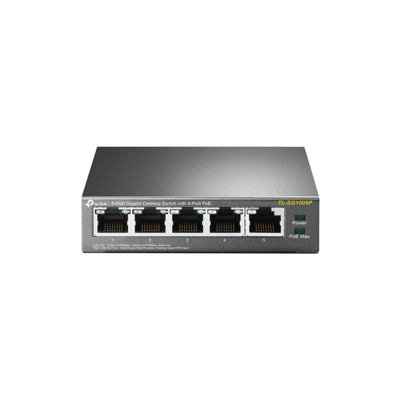 TP-Link 5 ports SG1005 switch non géré PoE