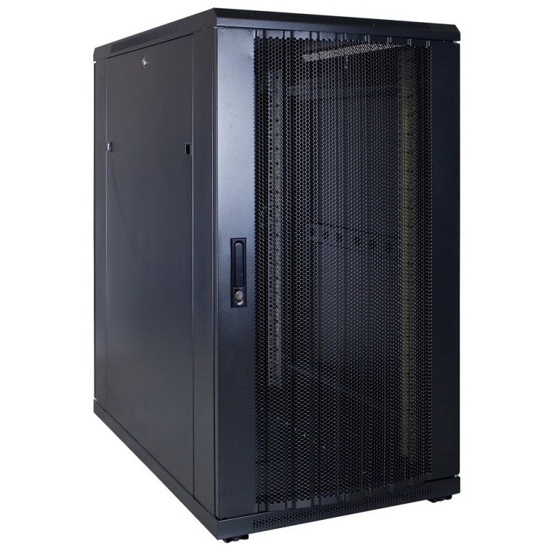 Baie de serveur 22U avec porte perforée 600x1000x1200mm (LXPXH)