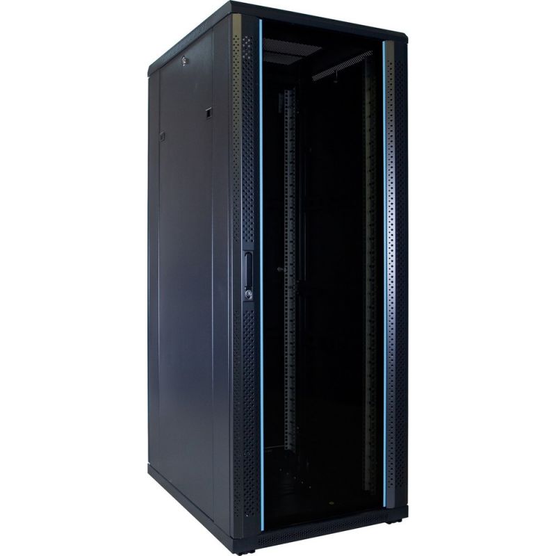 Baie de serveur 32U avec porte en verre 600x800x1600mm (LXPXH)