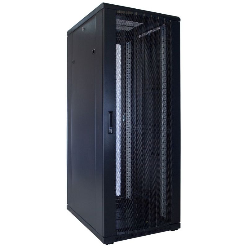 Baie de serveur 32U avec porte perforée 600x800x1600mm (LXPXH)