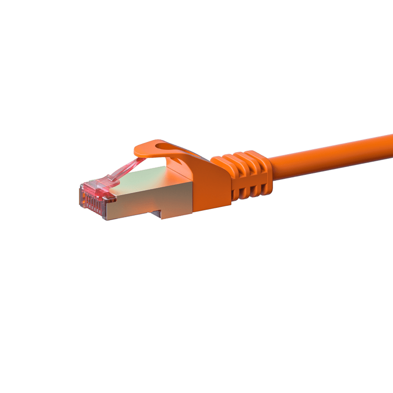 Câble CAT6 SSTP / PIMF Orange - 5m